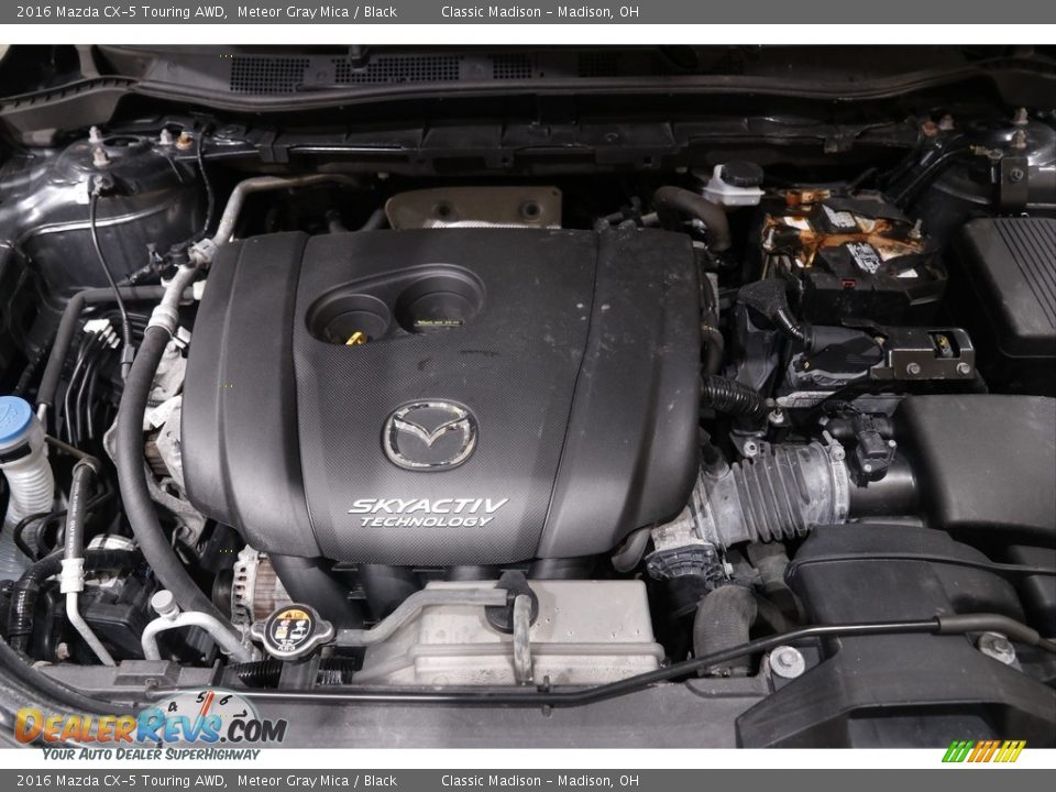2016 Mazda CX-5 Touring AWD Meteor Gray Mica / Black Photo #17