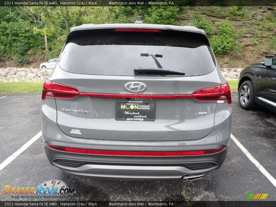2021 Hyundai Santa Fe SE AWD Hampton Gray / Black Photo #6