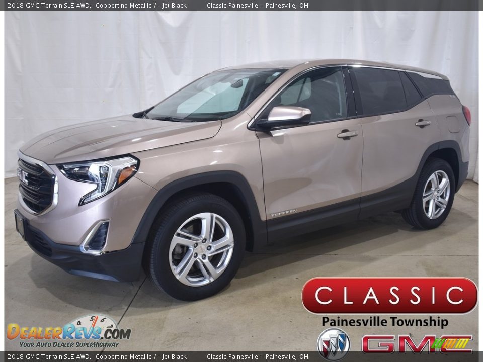 2018 GMC Terrain SLE AWD Coppertino Metallic / ­Jet Black Photo #1