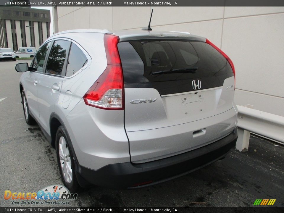 2014 Honda CR-V EX-L AWD Alabaster Silver Metallic / Black Photo #3