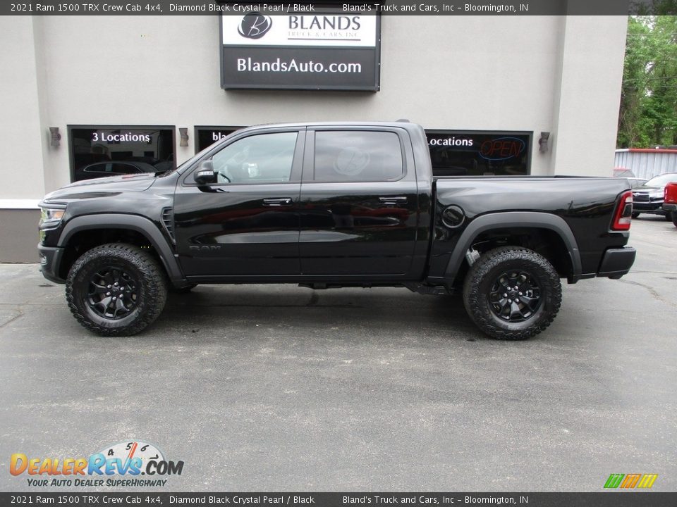 2021 Ram 1500 TRX Crew Cab 4x4 Diamond Black Crystal Pearl / Black Photo #1