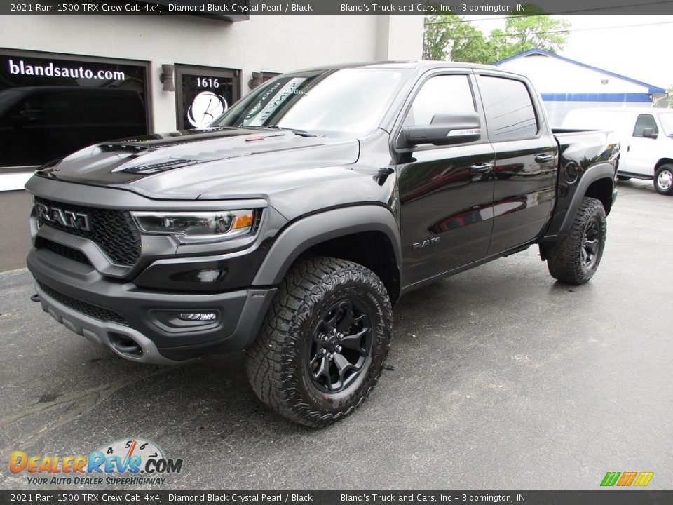 2021 Ram 1500 TRX Crew Cab 4x4 Diamond Black Crystal Pearl / Black Photo #2