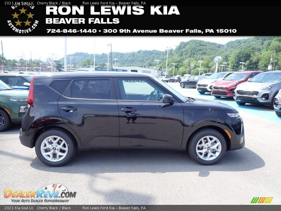 2021 Kia Soul LX Cherry Black / Black Photo #1