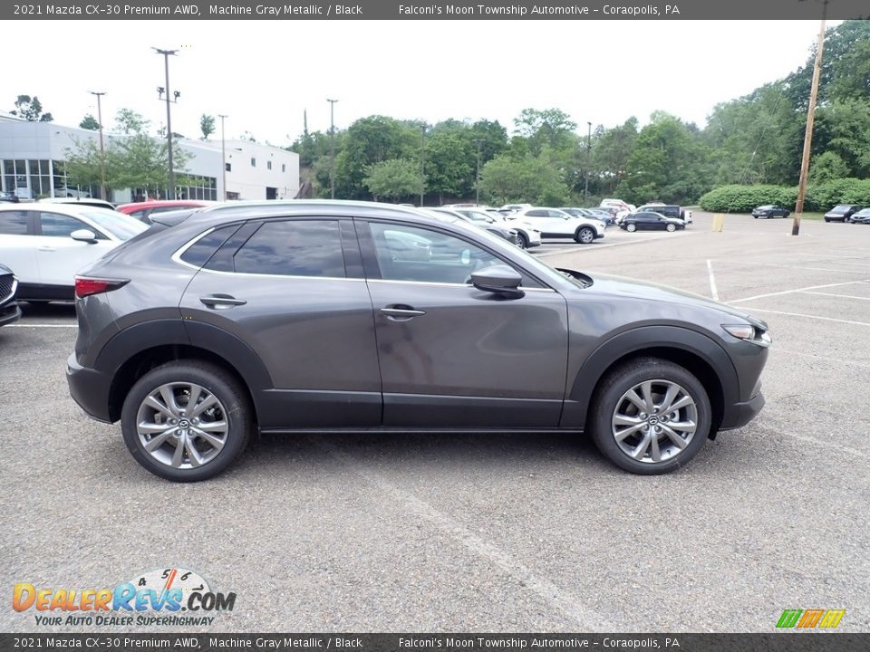 2021 Mazda CX-30 Premium AWD Machine Gray Metallic / Black Photo #1