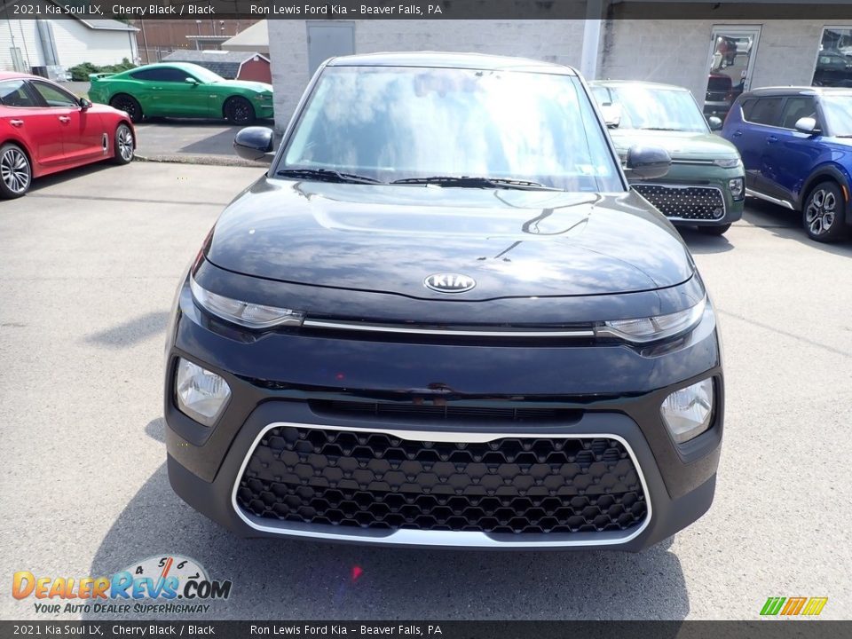 2021 Kia Soul LX Cherry Black / Black Photo #4