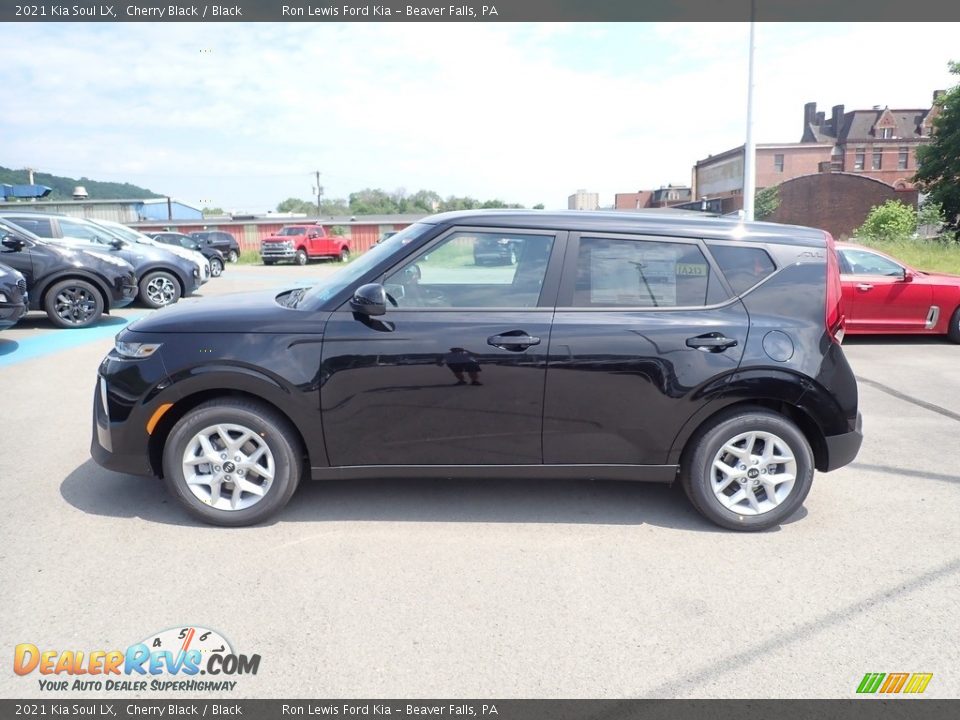 2021 Kia Soul LX Cherry Black / Black Photo #6