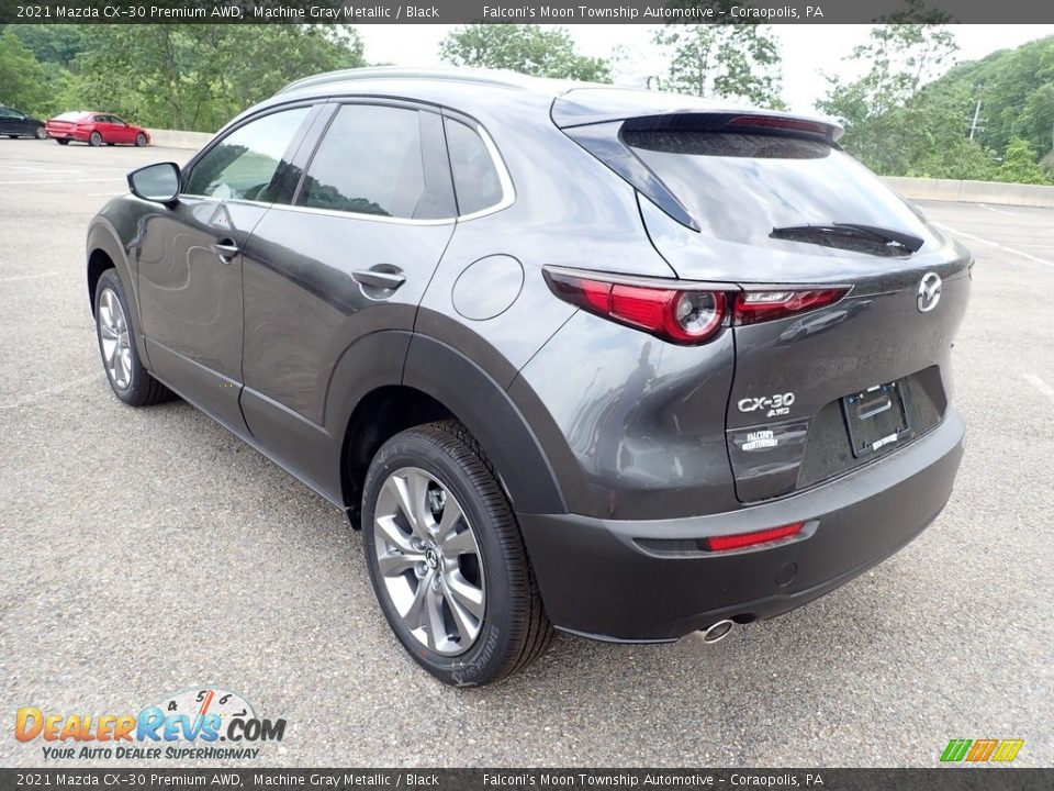 2021 Mazda CX-30 Premium AWD Machine Gray Metallic / Black Photo #7