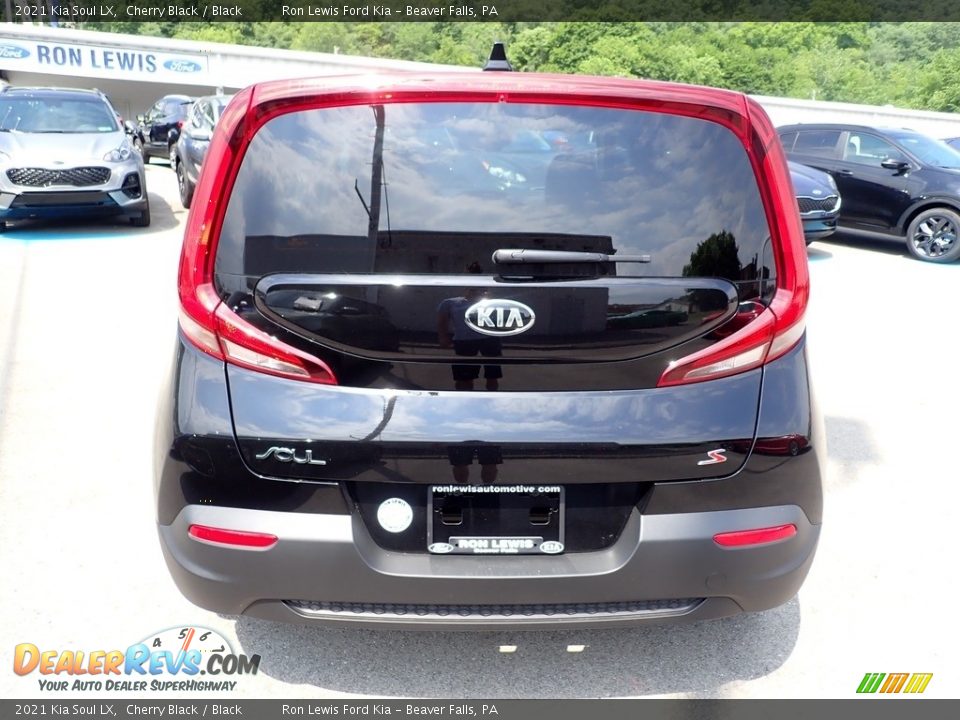 2021 Kia Soul LX Cherry Black / Black Photo #8