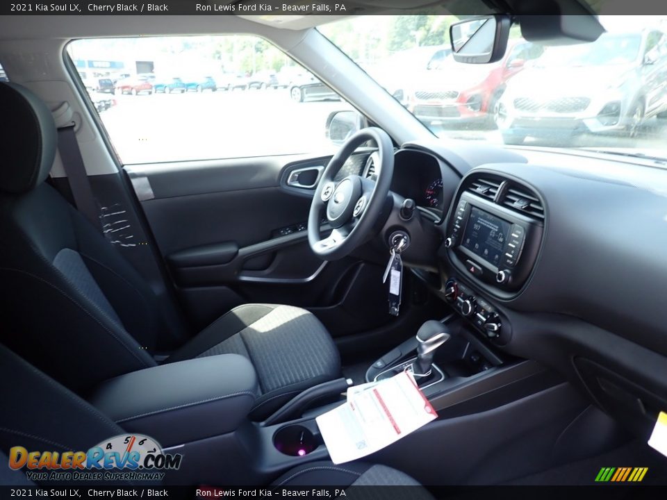 2021 Kia Soul LX Cherry Black / Black Photo #12