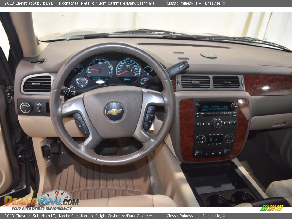 2013 Chevrolet Suburban LT Mocha Steel Metallic / Light Cashmere/Dark Cashmere Photo #13