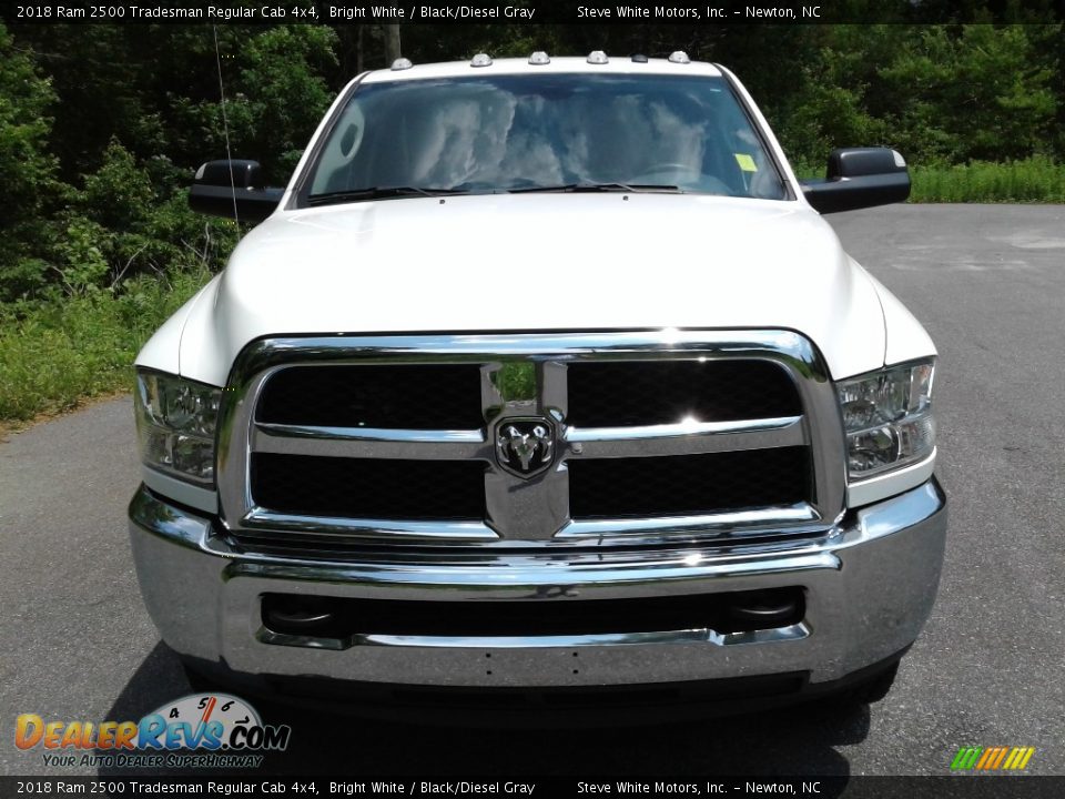 2018 Ram 2500 Tradesman Regular Cab 4x4 Bright White / Black/Diesel Gray Photo #3