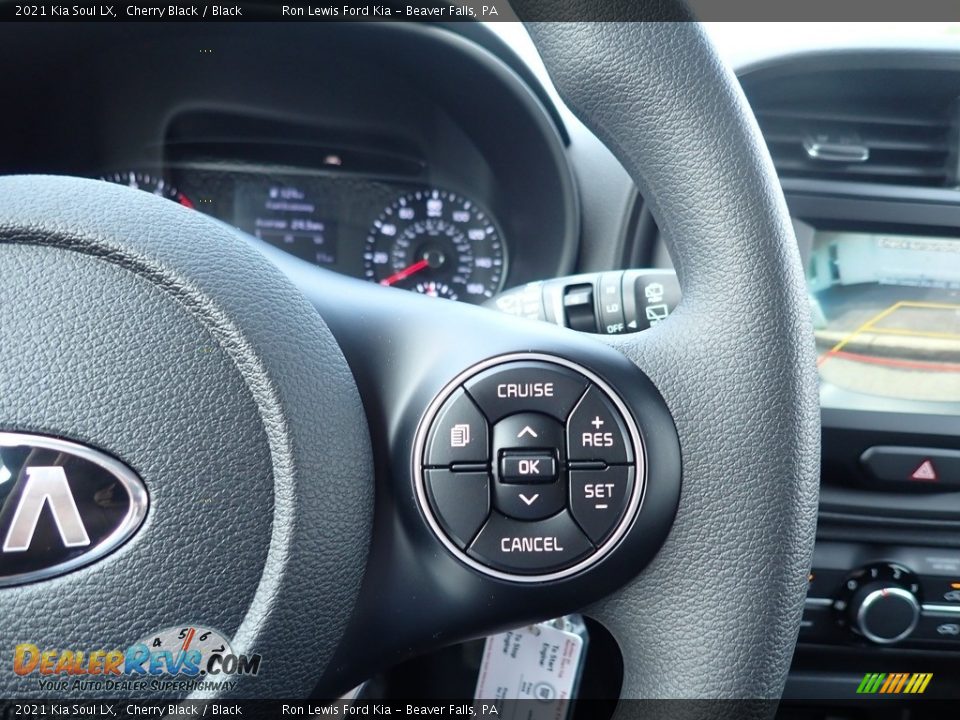2021 Kia Soul LX Cherry Black / Black Photo #21