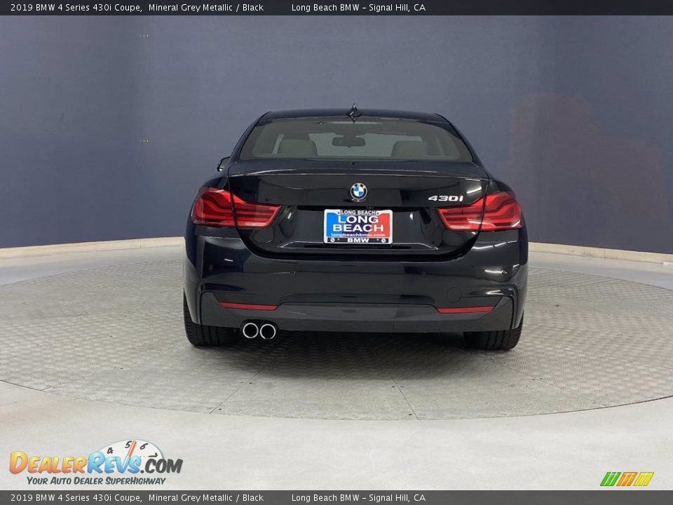 2019 BMW 4 Series 430i Coupe Mineral Grey Metallic / Black Photo #4