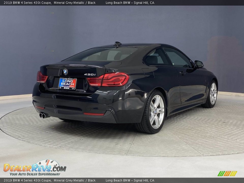 2019 BMW 4 Series 430i Coupe Mineral Grey Metallic / Black Photo #5