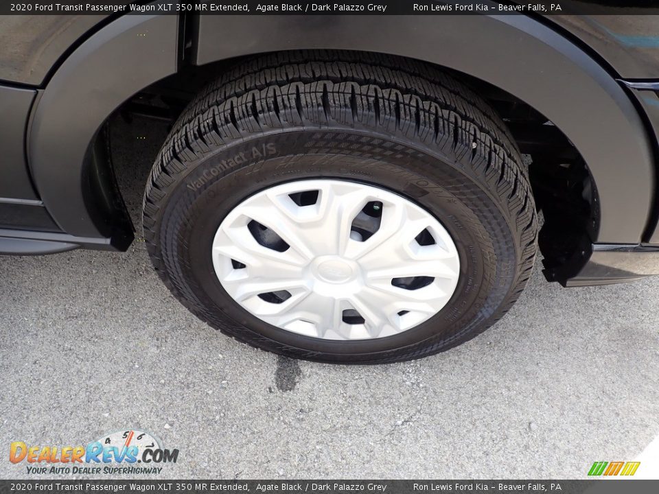 2020 Ford Transit Passenger Wagon XLT 350 MR Extended Agate Black / Dark Palazzo Grey Photo #11