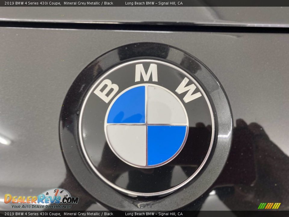 2019 BMW 4 Series 430i Coupe Mineral Grey Metallic / Black Photo #8