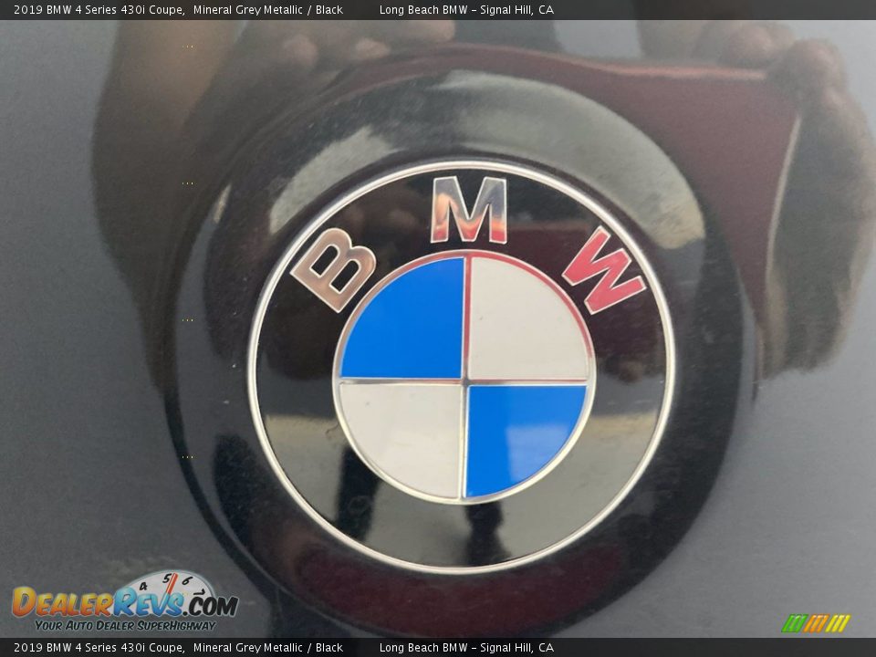 2019 BMW 4 Series 430i Coupe Mineral Grey Metallic / Black Photo #10