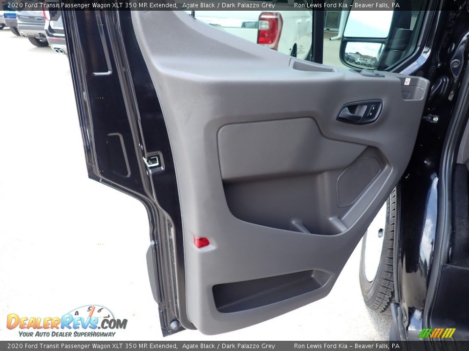 2020 Ford Transit Passenger Wagon XLT 350 MR Extended Agate Black / Dark Palazzo Grey Photo #16
