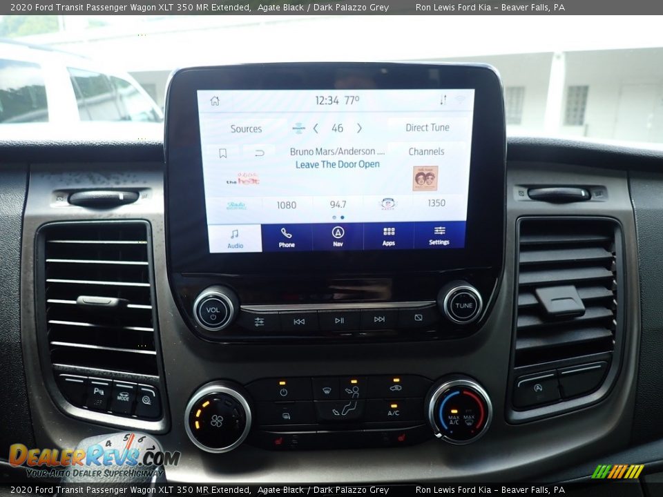 2020 Ford Transit Passenger Wagon XLT 350 MR Extended Agate Black / Dark Palazzo Grey Photo #19