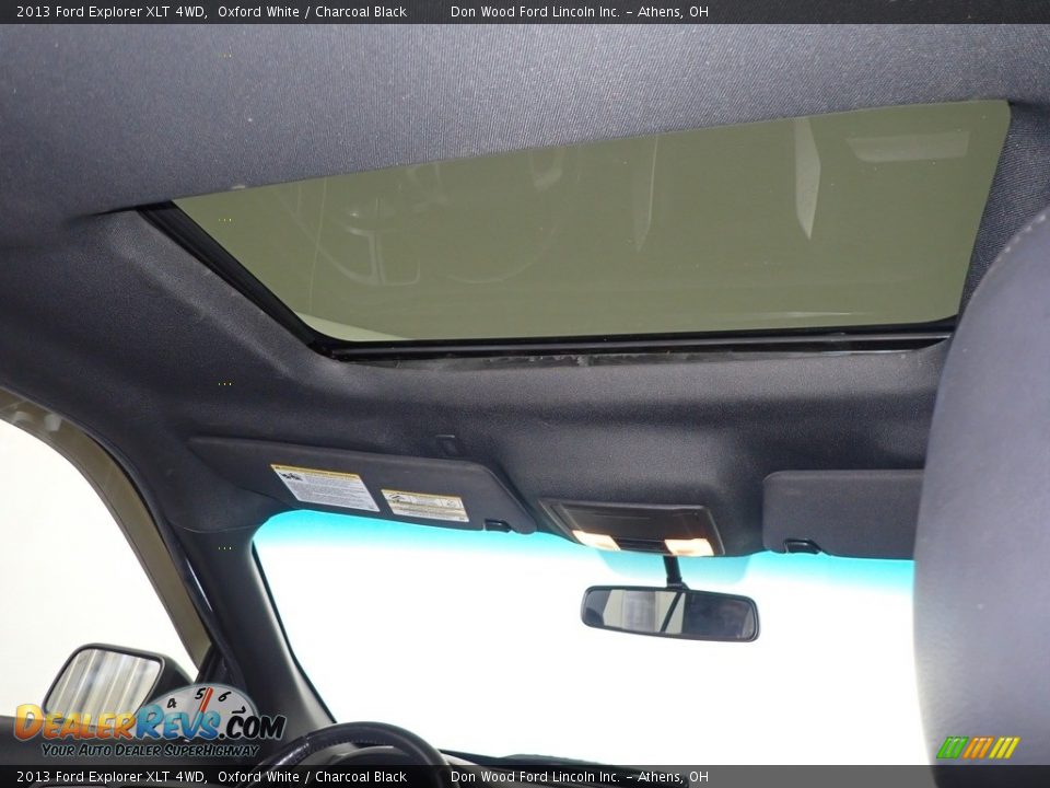 2013 Ford Explorer XLT 4WD Oxford White / Charcoal Black Photo #2