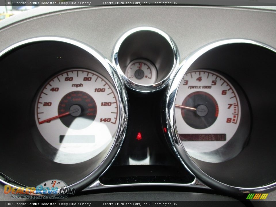 2007 Pontiac Solstice Roadster Deep Blue / Ebony Photo #14