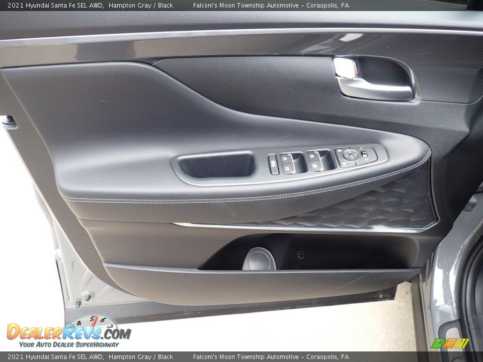 2021 Hyundai Santa Fe SEL AWD Hampton Gray / Black Photo #11