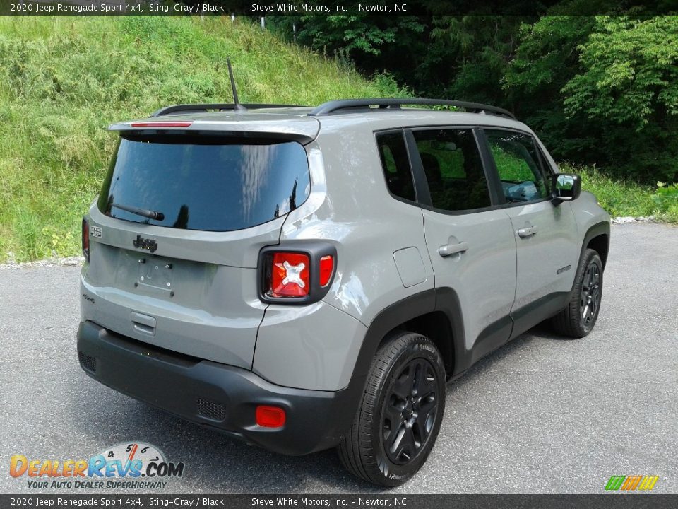 2020 Jeep Renegade Sport 4x4 Sting-Gray / Black Photo #6