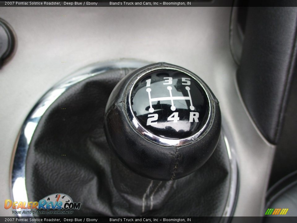 2007 Pontiac Solstice Roadster Deep Blue / Ebony Photo #20