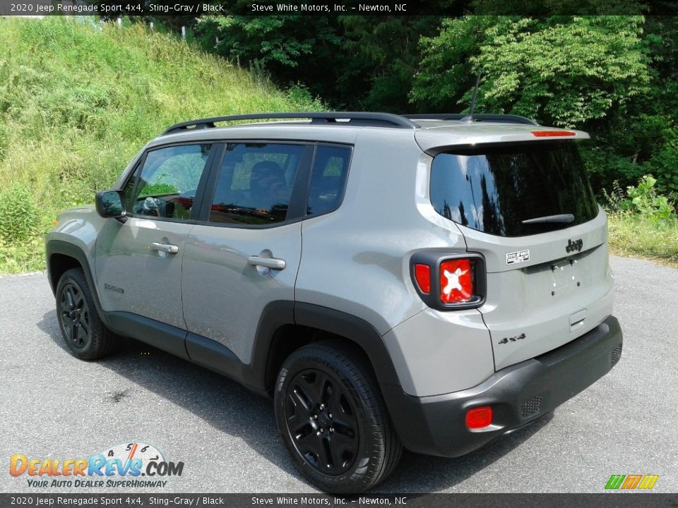 2020 Jeep Renegade Sport 4x4 Sting-Gray / Black Photo #8