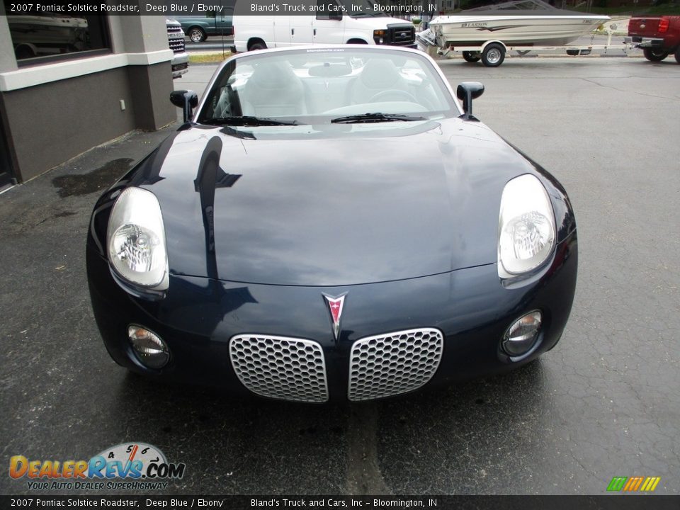 2007 Pontiac Solstice Roadster Deep Blue / Ebony Photo #21