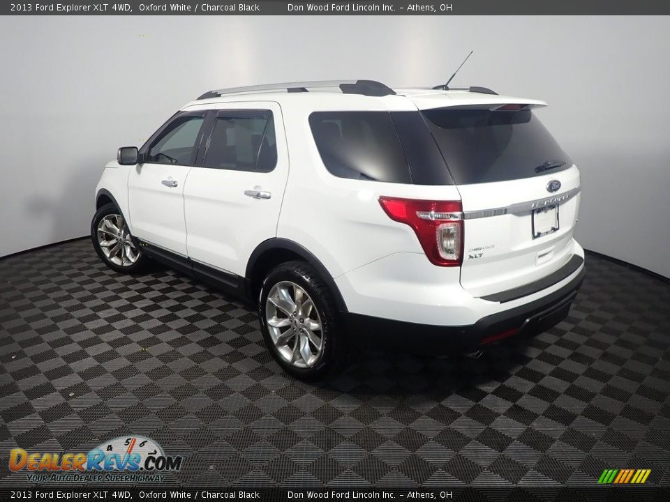 2013 Ford Explorer XLT 4WD Oxford White / Charcoal Black Photo #13