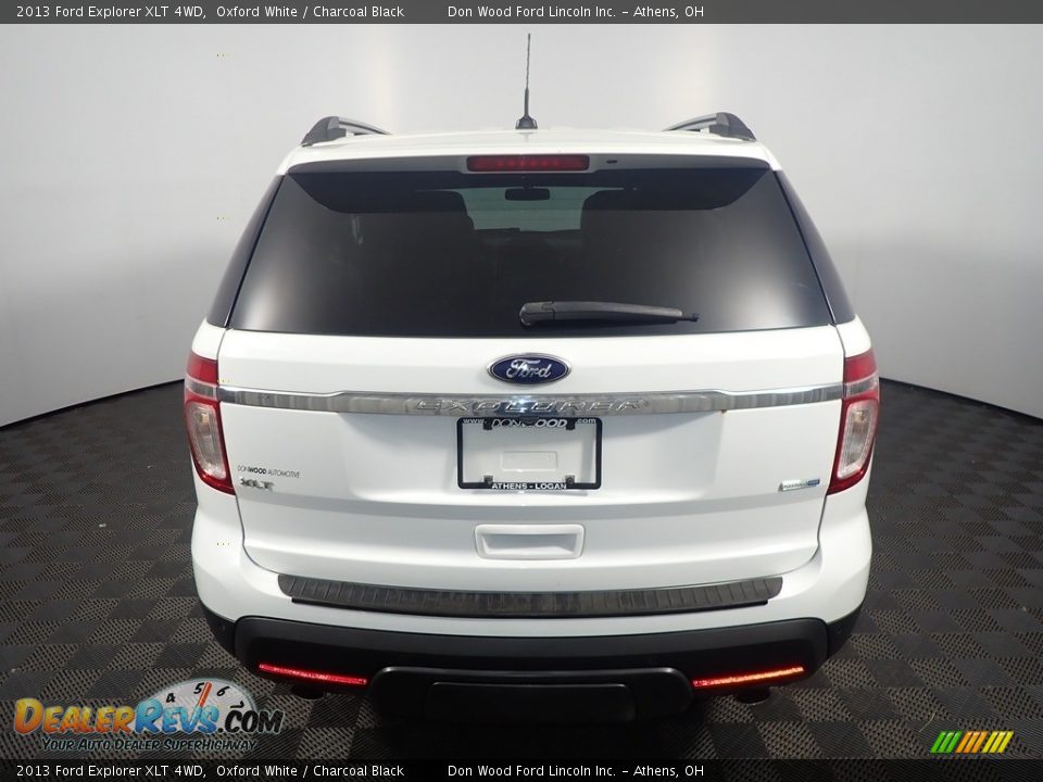 2013 Ford Explorer XLT 4WD Oxford White / Charcoal Black Photo #14