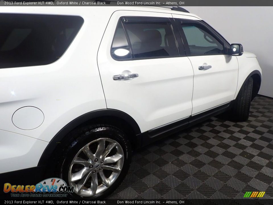 2013 Ford Explorer XLT 4WD Oxford White / Charcoal Black Photo #20