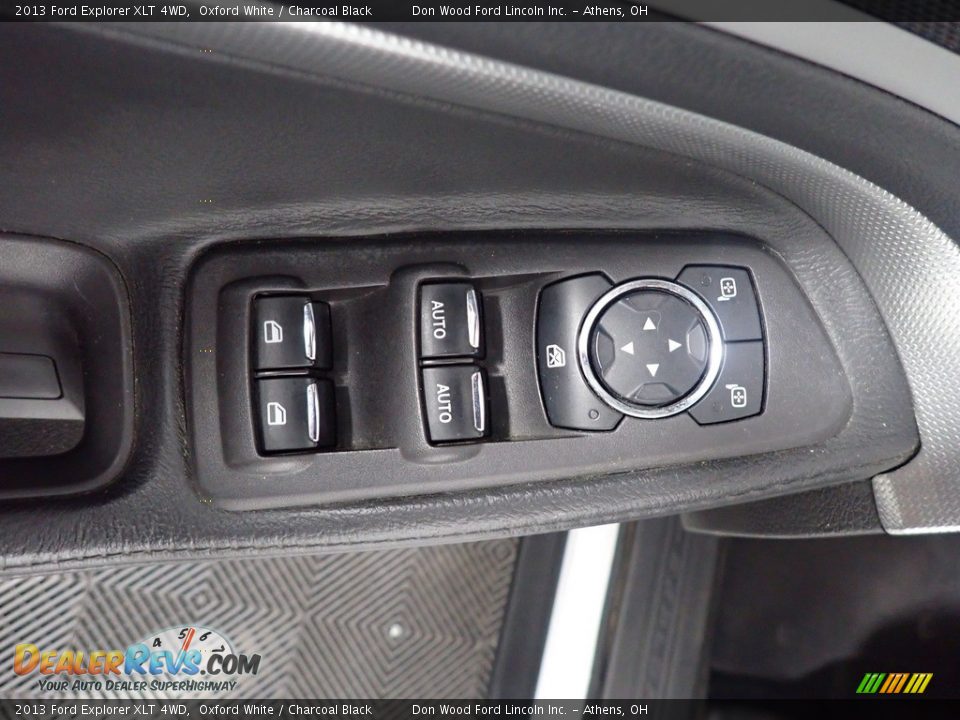 2013 Ford Explorer XLT 4WD Oxford White / Charcoal Black Photo #23