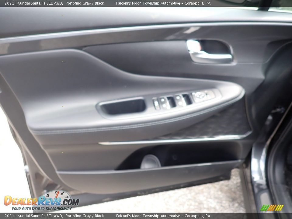 2021 Hyundai Santa Fe SEL AWD Portofino Gray / Black Photo #11