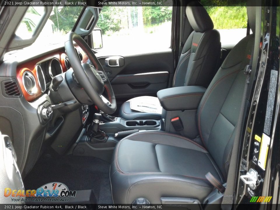 Front Seat of 2021 Jeep Gladiator Rubicon 4x4 Photo #11