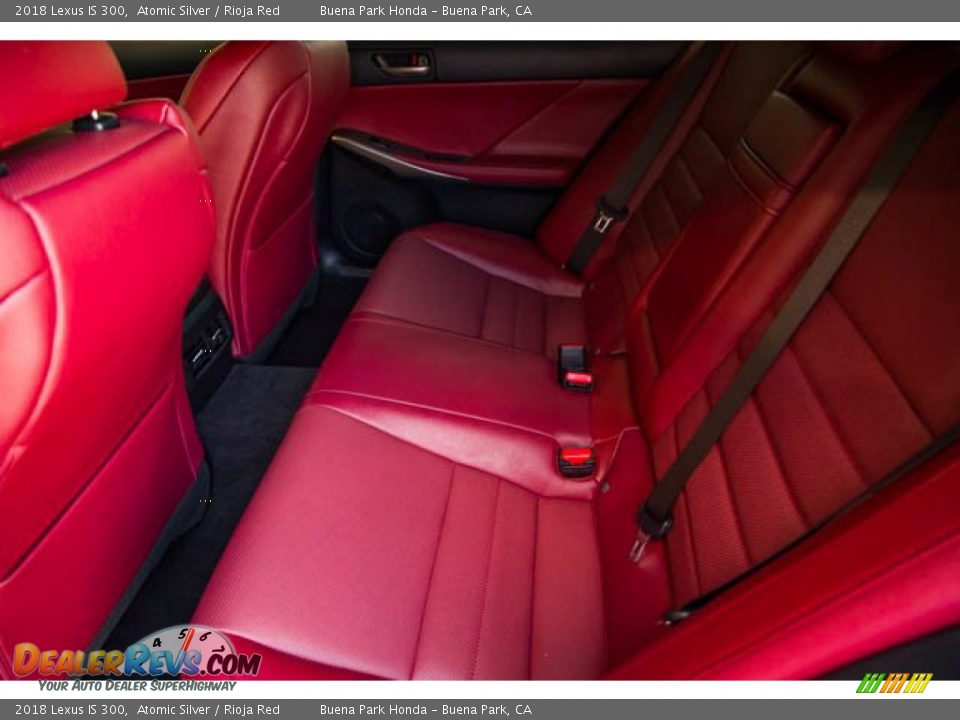 Rear Seat of 2018 Lexus IS 300 Photo #4