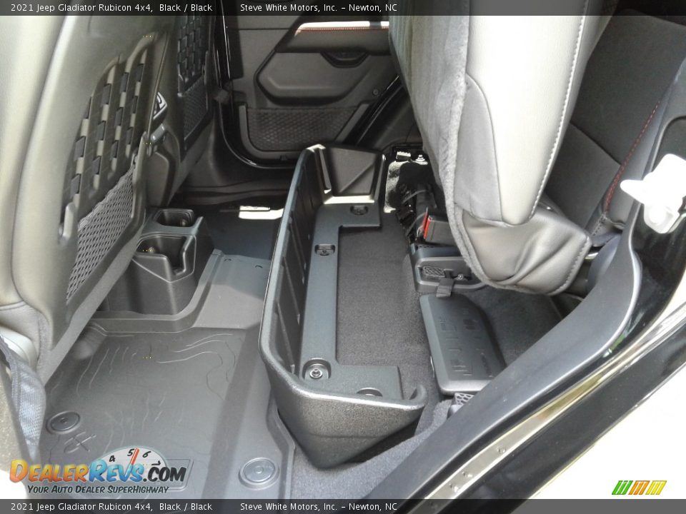 Rear Seat of 2021 Jeep Gladiator Rubicon 4x4 Photo #15