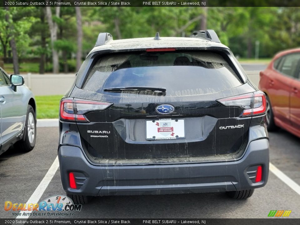 2020 Subaru Outback 2.5i Premium Crystal Black Silica / Slate Black Photo #4