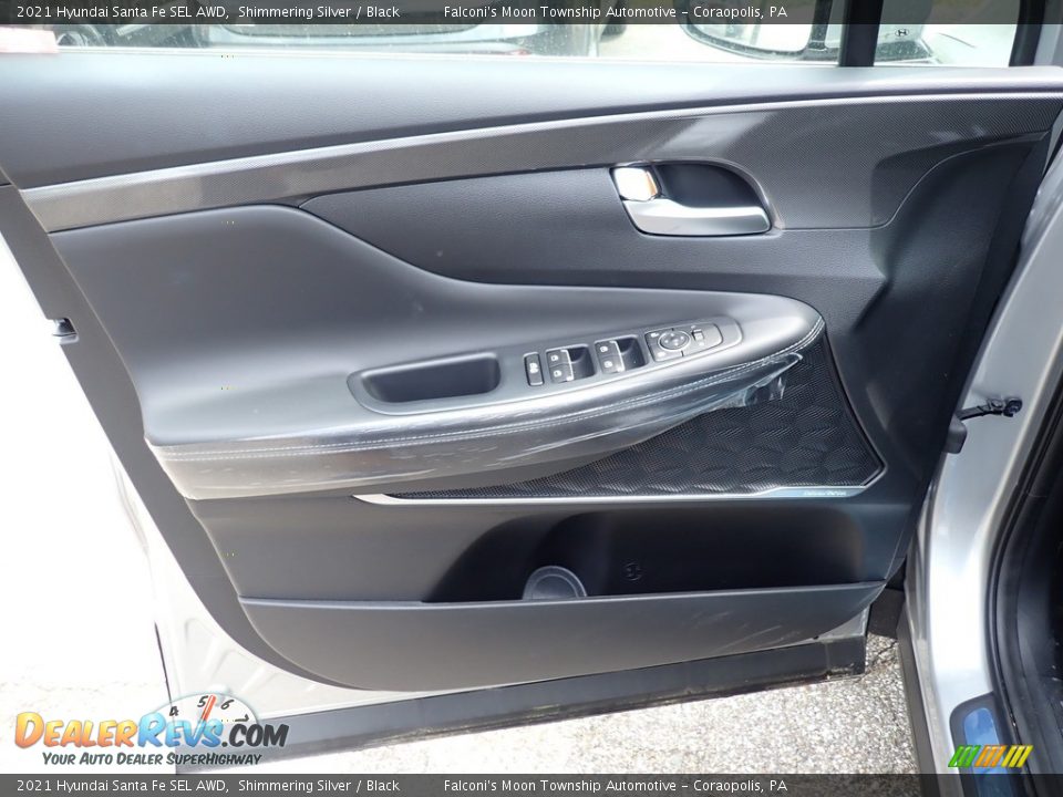 2021 Hyundai Santa Fe SEL AWD Shimmering Silver / Black Photo #11