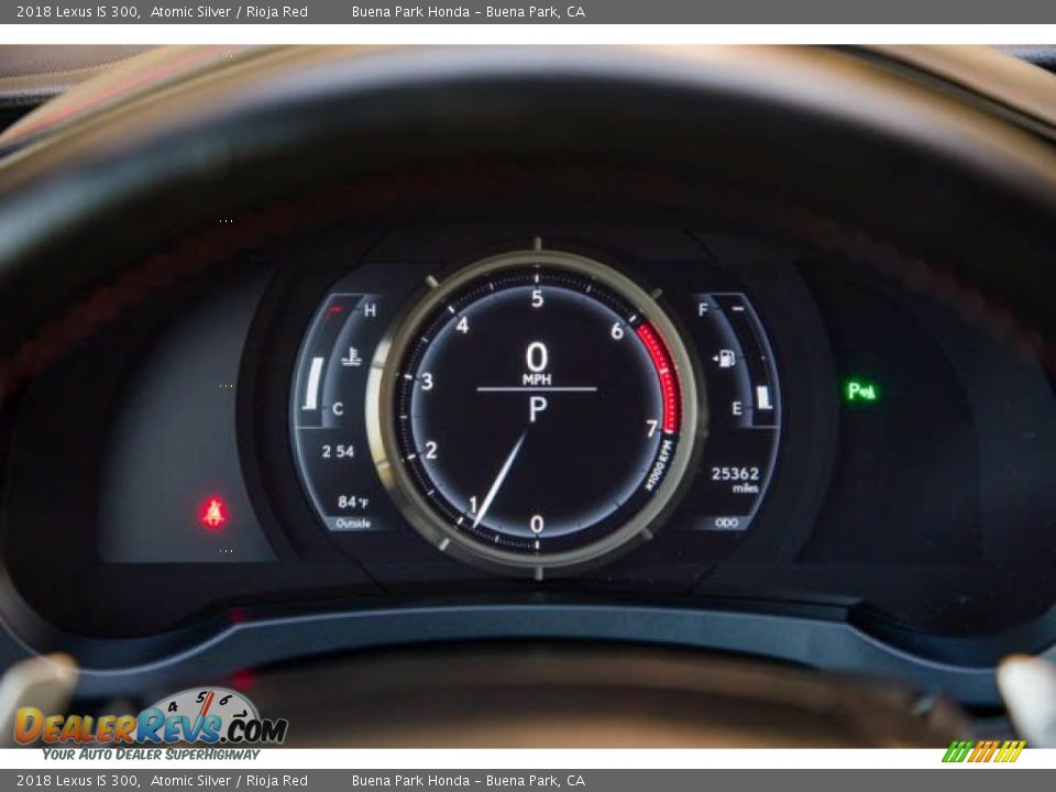 2018 Lexus IS 300 Gauges Photo #29