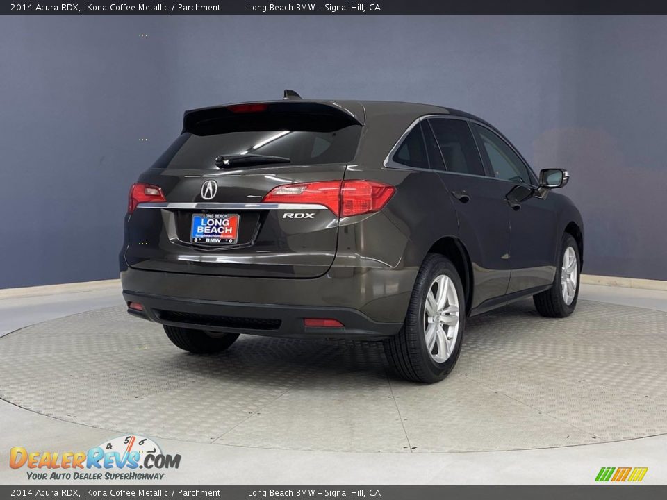 2014 Acura RDX Kona Coffee Metallic / Parchment Photo #5