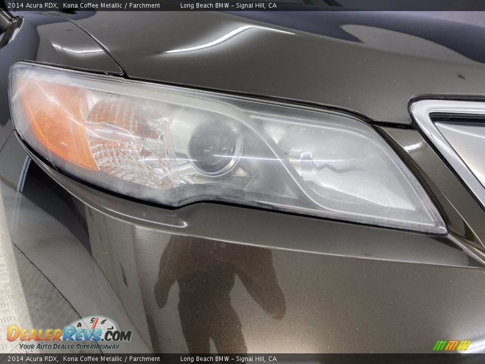 2014 Acura RDX Kona Coffee Metallic / Parchment Photo #7