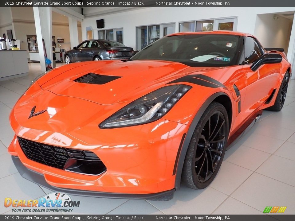 2019 Chevrolet Corvette Grand Sport Coupe Sebring Orange Tintcoat / Black Photo #2