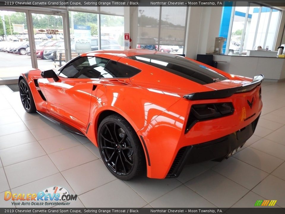 2019 Chevrolet Corvette Grand Sport Coupe Sebring Orange Tintcoat / Black Photo #6