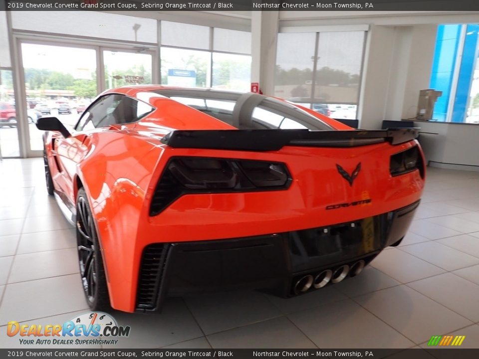 2019 Chevrolet Corvette Grand Sport Coupe Sebring Orange Tintcoat / Black Photo #7