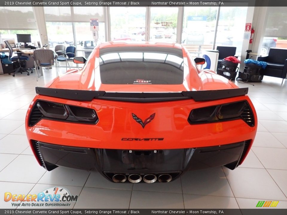 2019 Chevrolet Corvette Grand Sport Coupe Sebring Orange Tintcoat / Black Photo #8