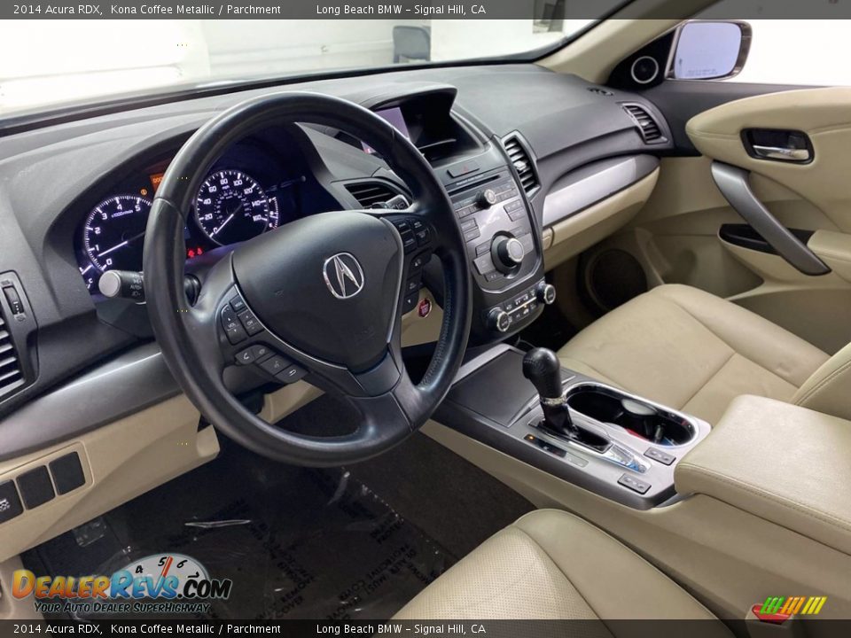 2014 Acura RDX Kona Coffee Metallic / Parchment Photo #16