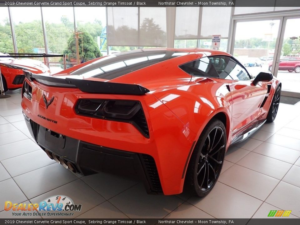 2019 Chevrolet Corvette Grand Sport Coupe Sebring Orange Tintcoat / Black Photo #9