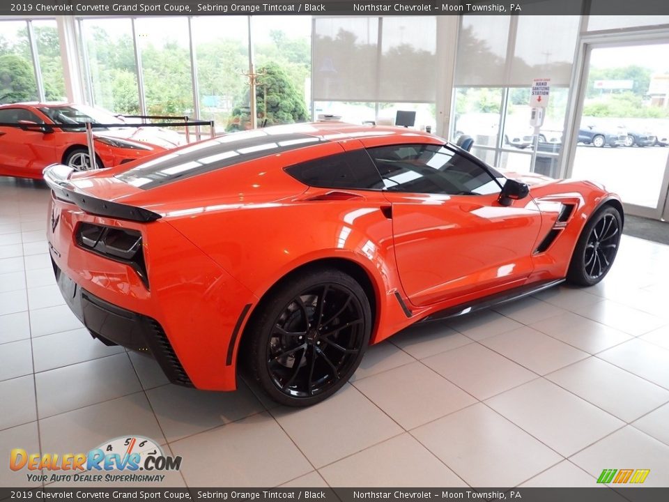 2019 Chevrolet Corvette Grand Sport Coupe Sebring Orange Tintcoat / Black Photo #10